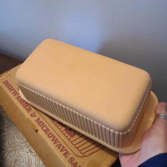 Bread Brique Terra Cotta Bread Baking Dish Cuisine Concepts Vintage, New In Box - Picture 7 of 7